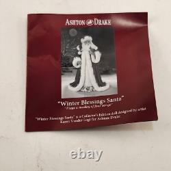 Ashton Drake 24 Santa Claus Winter Blessing Musical Doll by Vander Logt w COA