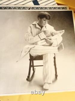 Ashton Drake 2am Feeding Dad and Baby Doll 1993 with Authenticity Certificate