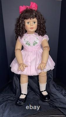 Ashton Drake ADG 30 Doll Sleep Eyes Pink Dress Original Outfit Needs Repair