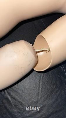 Ashton Drake ADG 30 Doll Sleep Eyes Pink Dress Original Outfit Needs Repair