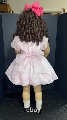 Ashton Drake ADG 30 Doll Sleep Eyes Pink Dress Original Outfit Needs Repair