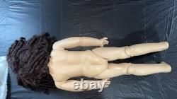 Ashton Drake ADG 30 Poseable Girl Doll Brunette Original Dress Display