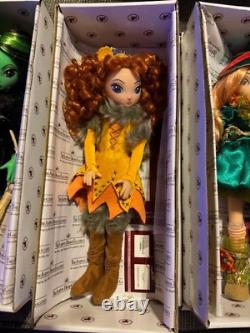 Ashton Drake Adventures in Oz Wizard of Oz Set of 5 12 BJD Dolls preowned