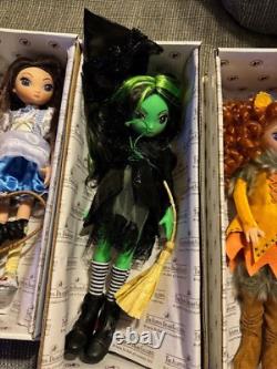 Ashton Drake Adventures in Oz Wizard of Oz Set of 5 12 BJD Dolls preowned