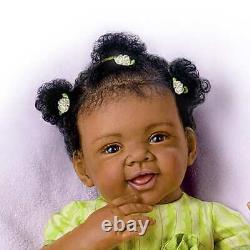 Ashton-Drake Alexis So Truly Real African-American baby doll Waltraud Hanl 18