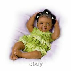 Ashton-Drake Alexis So Truly Real African-American baby doll Waltraud Hanl 18
