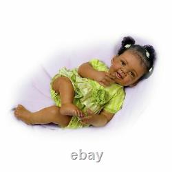 Ashton-Drake Alexis So Truly Real African-American baby doll Waltraud Hanl 18