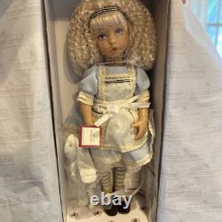 Ashton Drake Alice By Dianna Effner Doll, New In Box, Ltd Edition Collector. COA