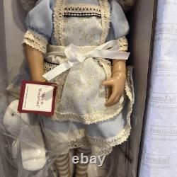 Ashton Drake Alice By Dianna Effner Doll, New In Box, Ltd Edition Collector. COA