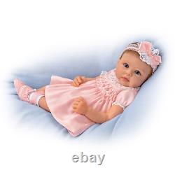 Ashton Drake All Dolled Up Olivia Lifelike Silicone Baby Doll by Linda Murray