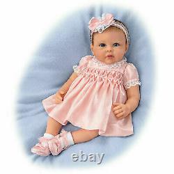 Ashton-Drake All Dolled Up Olivia Silicone Baby Doll By Linda Murray 19