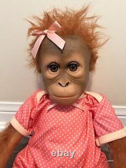 Ashton Drake Annabelle's Hugs So Truly Real Lifelike Baby Monkey Doll