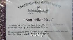 Ashton Drake Annabelles Hugs Pink Baby Monkey Doll New NRFB COA FINAL RUN