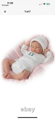 Ashton Drake Ashley Interactive Realistic Baby Doll Breathes Lifelike 17