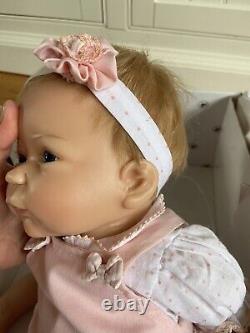 Ashton Drake Ava Lifelike Silicone Baby Doll With Extra Clothes