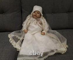 Ashton Drake BLESSED BEGINNINGS GIRL Christening Baby Doll, Eva Wakolbinger, RARE