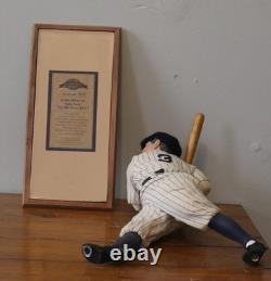 Ashton Drake Babe Ruth 60th Home Run 14 Porcelain Doll Legends Series Yankees