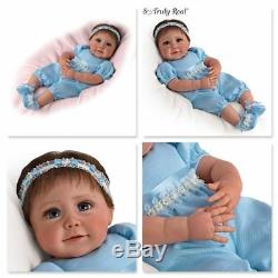 Ashton Drake Baby Blue Eyes Weighted So Truly Real Baby Doll by Sherry Miller