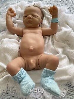 Ashton Drake Baby Charlie 22inch Atomically Correct Full Bodied Reborn Doll