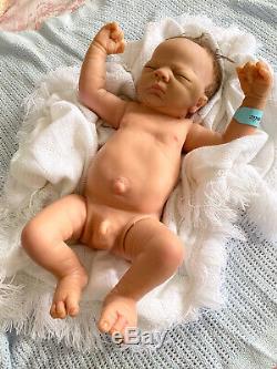 Ashton Drake Baby Charlie 22inch Atomically Correct Full Bodied Reborn Doll