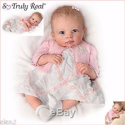 Ashton-Drake Baby Doll A Moment In My Arms Girl Poseable Weighted