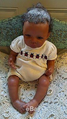 Ashton Drake Baby Doll Black African-American 20