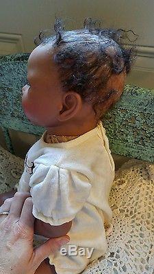 Ashton Drake Baby Doll Black African-American 20