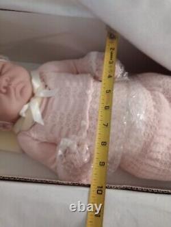 Ashton Drake Baby Emily Doll Reborn Infant withBox red hair sleeping baby ginger