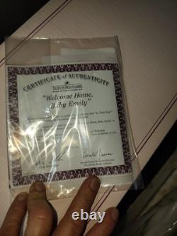 Ashton-Drake Baby Emily Linda Webb So Truly Real COA NRFB-EXCELLENT