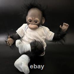 Ashton Drake Baby Monkey Chimp Orangutan 14 by Cindy Sales Realistic Reborn