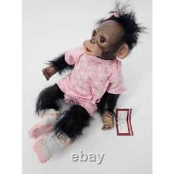 Ashton Drake Baby Zoey 16 Lifelike Monkey Doll Reborn Simon Laurens