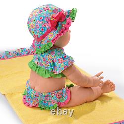 Ashton Drake Beach Baby Poseable Baby Girl Doll in a Bikini by Sherry Miller