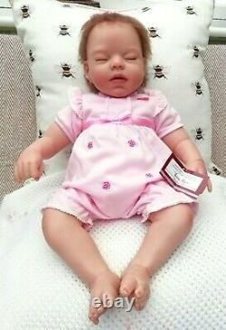 Ashton Drake Beautiful Dreamer Baby Girl Doll Michelle Fagan Breathes Heartbeat