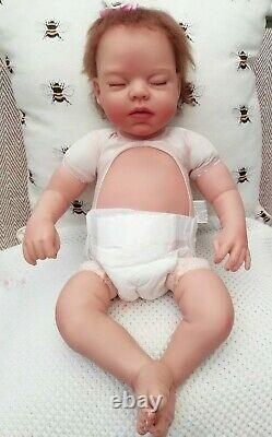 Ashton Drake Beautiful Dreamer Baby Girl Doll Michelle Fagan Breathes Heartbeat