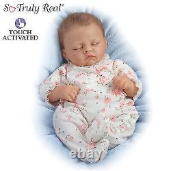 Ashton Drake Bella Rose Breathes Coos Heartbeat Reborn Realistic Baby Doll 19