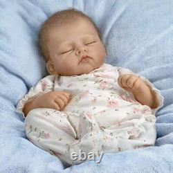 Ashton Drake Bella Rose Breathes Coos Heartbeat Reborn Realistic Baby Doll 19