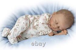 Ashton Drake Bella Rose Breathes Coos Heartbeat Reborn Realistic Baby Doll 19