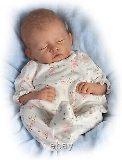 Ashton Drake Bella Rose Breathes Coos Heartbeat Reborn Realistic Baby Doll 19