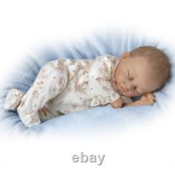 Ashton Drake Bella Rose Touch-Activated Lifelike Baby Girl Doll by Linda Murray