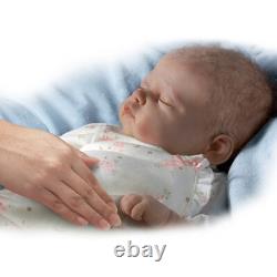 Ashton Drake Bella Rose Touch-Activated Lifelike Baby Girl Doll by Linda Murray
