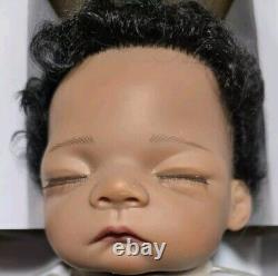 Ashton Drake Black Jada & Jayden Twin African American Black Reborn Baby Dolls