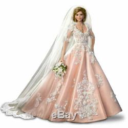 Ashton Drake Blushing Bride Doll Stunning! Pretty In Peach Cindy Mcclure