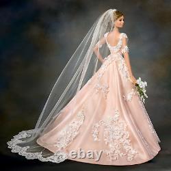 Ashton Drake Blushing Bride Porcelain Bride Doll by Cindy McClure