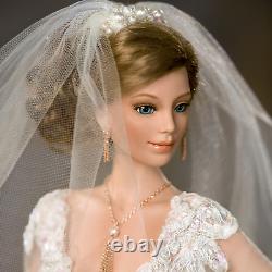 Ashton Drake Blushing Bride Porcelain Bride Doll by Cindy McClure