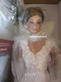 Ashton Drake Blushing Bride Porcelain Bride Doll by Cindy McClure