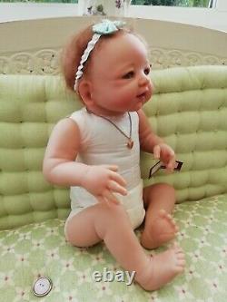 Ashton Drake Bows of Beauty So Truly Real Baby Girl Doll Sheila Michael 20 HTF