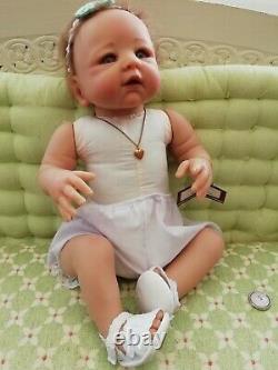 Ashton Drake Bows of Beauty So Truly Real Baby Girl Doll Sheila Michael 20 HTF