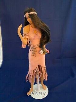 Ashton Drake Bright Dawn Breast Cancer Native American Doll RARE With COA