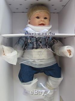 Ashton Drake COWBOY LIL BLAKE Doll With Saddle Seat Blanket by Sherry Rawn