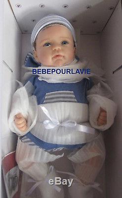 Ashton Drake Caleb Lifelike Silicone Baby Boy Doll by Linda Murray